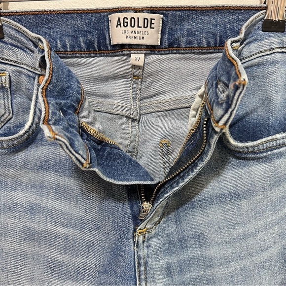 [SOLD] AGOLDE Sophie Distressed Skinny High Rise Jeans Size 27 - Picture 8 of 15